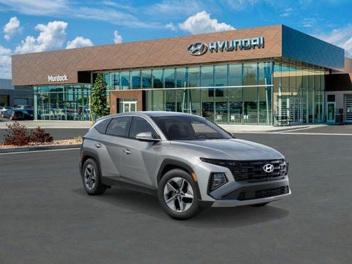 Shimmering Silver 2026 Hyundai TUCSON Hybrid SEL