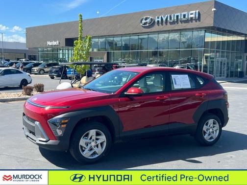 Red Metallic 2026 Hyundai KONA SE