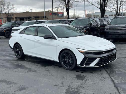 White 2026 Hyundai ELANTRA N Line