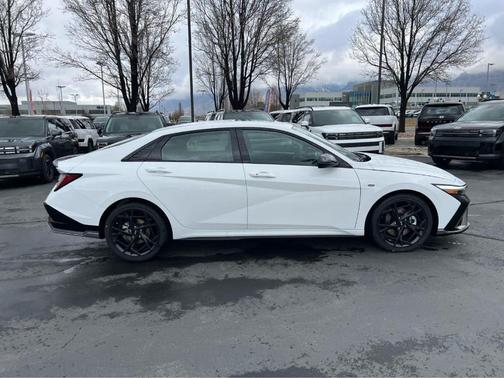 White 2026 Hyundai ELANTRA N Line