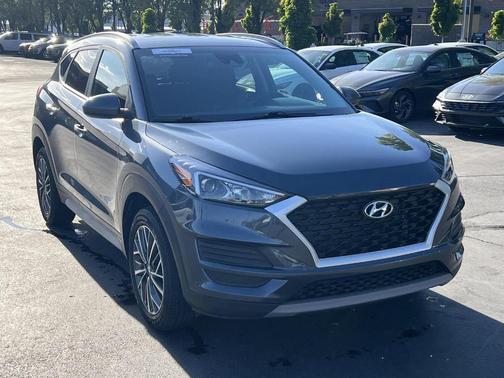 Coliseum Gray 2019 Hyundai TUCSON SEL