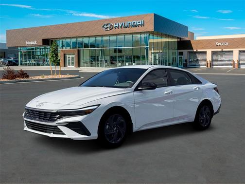 White 2026 Hyundai ELANTRA SEL Sport