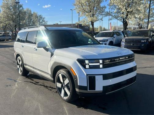 White 2026 Hyundai SANTA FE HEV Limited