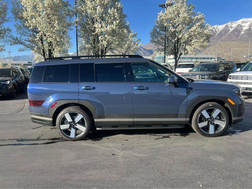 Atlantic Blue 2026 Hyundai SANTA FE HEV Limited