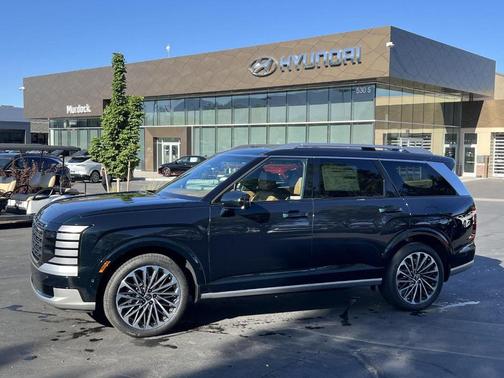 Emerald Pearl 2026 Hyundai Palisade Hybrid Calligraphy