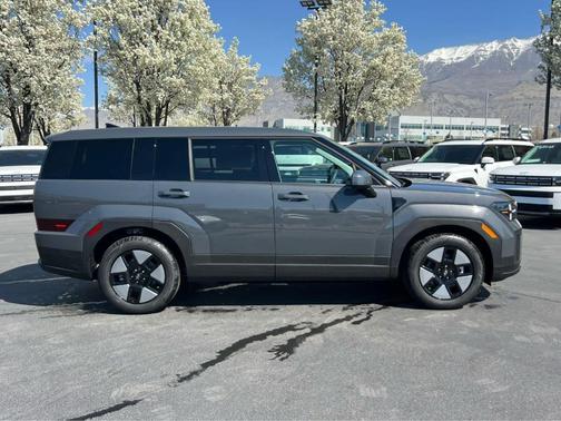 Gray 2026 Hyundai SANTA FE HEV SE