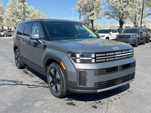 Gray 2026 Hyundai SANTA FE HEV SE