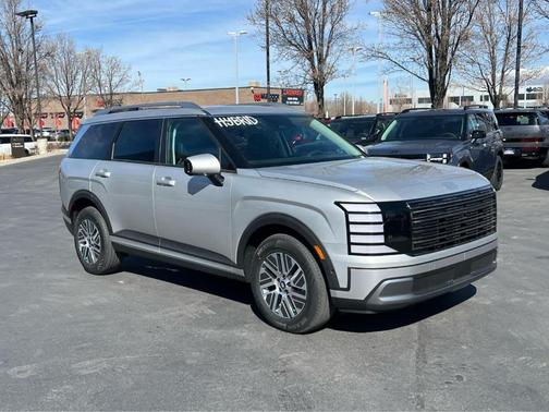 Silver Metallic 2026 Hyundai Palisade Hybrid SEL 7P