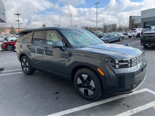 Gray 2026 Hyundai SANTA FE HEV SE