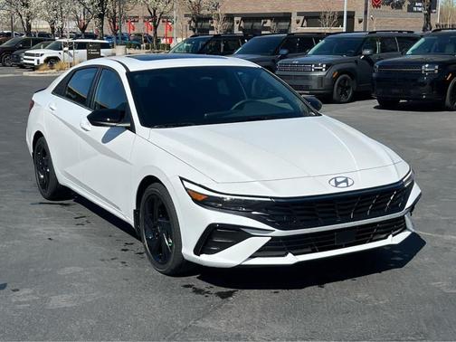 White 2026 Hyundai ELANTRA SEL SPORT PREMIUM