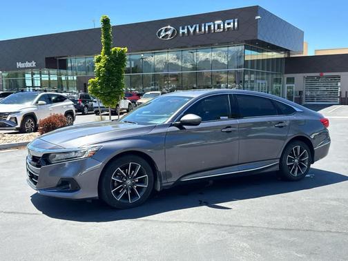 Modern Steel Metallic 2021 Honda Accord EX-L