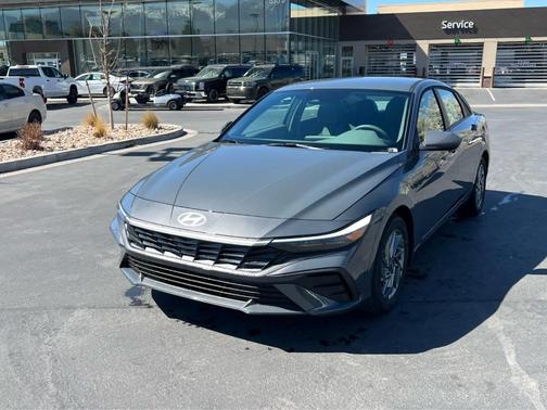 Gray 2026 Hyundai ELANTRA HEV Blue