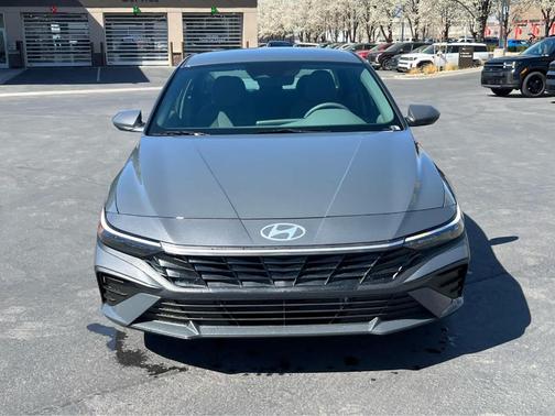 Gray 2026 Hyundai ELANTRA HEV Blue