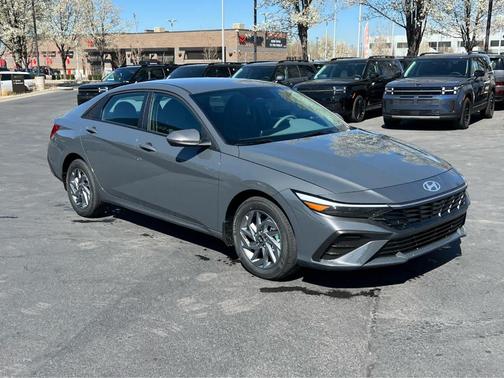 Gray 2026 Hyundai ELANTRA HEV Blue