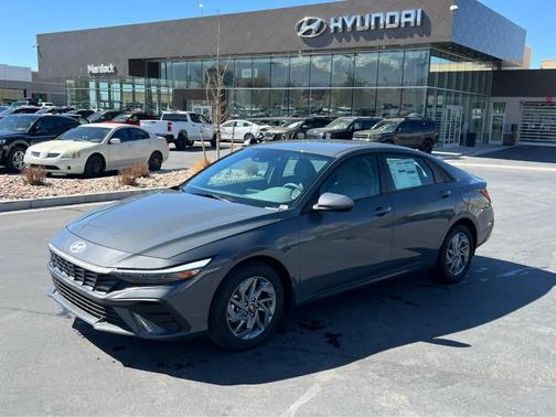 Gray 2026 Hyundai ELANTRA HEV Blue