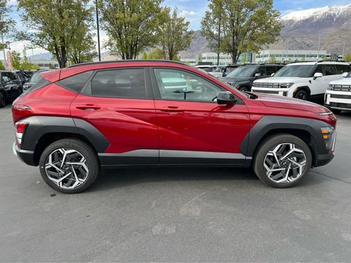 Red Metallic 2026 Hyundai KONA SEL Premium