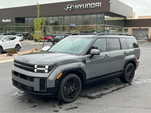 Gray 2026 Hyundai SANTA FE HEV Calligraphy