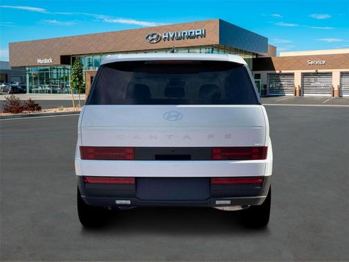 White 2026 Hyundai SANTA FE HEV SE