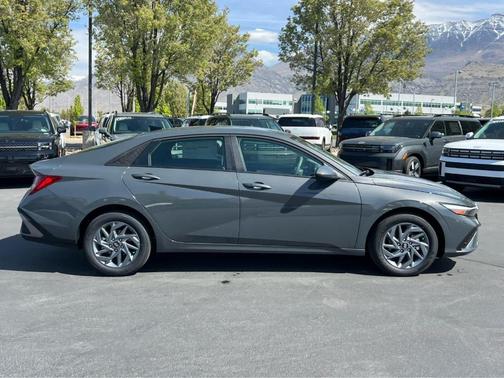 Gray 2026 Hyundai ELANTRA HEV Blue
