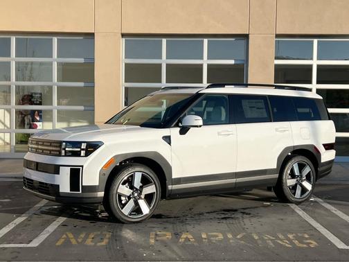 White 2026 Hyundai SANTA FE HEV Limited