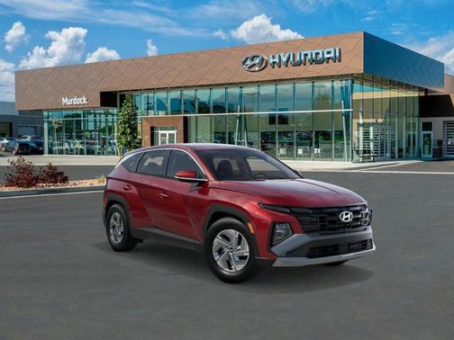 Red 2026 Hyundai TUCSON Hybrid Blue SE