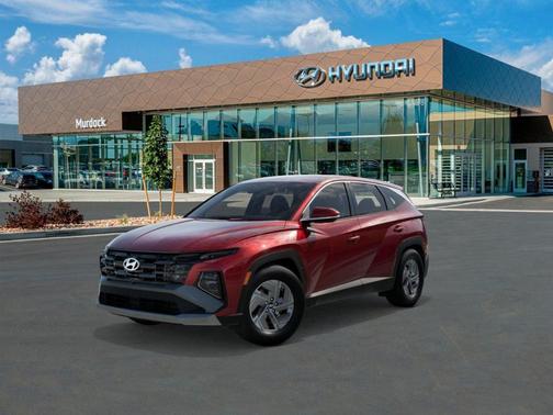 Red 2026 Hyundai TUCSON Hybrid Blue SE