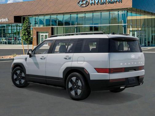 White 2026 Hyundai SANTA FE HEV SEL