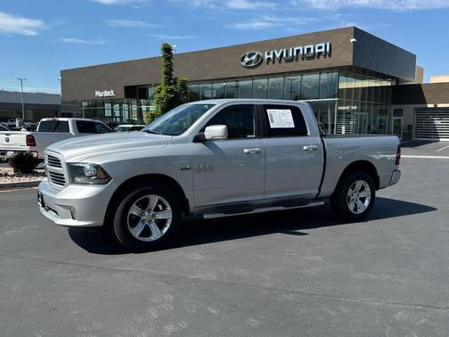 Bright Silver Clearcoat Metallic 2014 RAM 1500 Sport