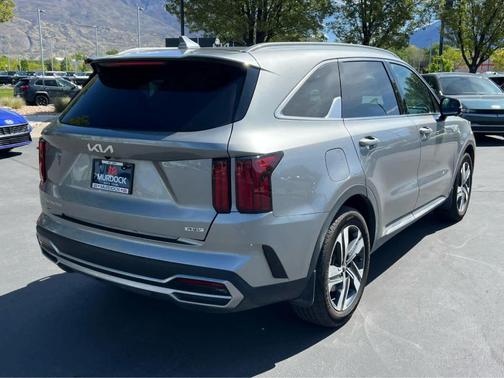Steel Gray 2024 Kia Sorento Plug-In Hybrid SX Prestige