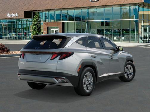 Shimmering Silver 2026 Hyundai TUCSON Hybrid Blue SE