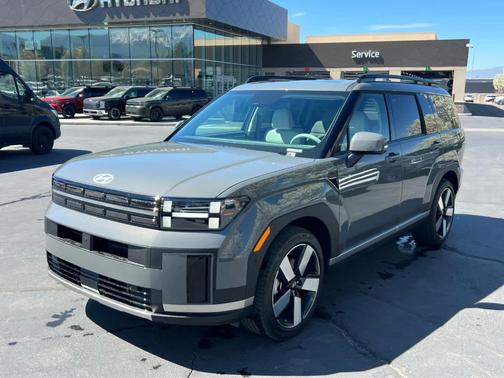 Gray 2026 Hyundai SANTA FE HEV Limited