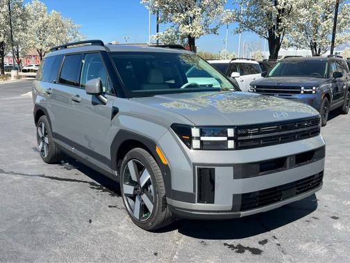 Gray 2026 Hyundai SANTA FE HEV Limited