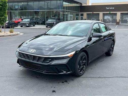 Black 2026 Hyundai ELANTRA SEL Sport