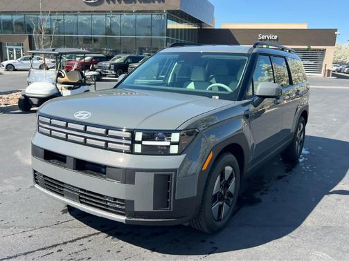 Gray 2026 Hyundai SANTA FE HEV SEL