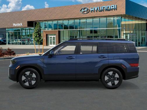 Atlantic Blue 2026 Hyundai SANTA FE HEV SEL