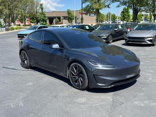 Stealth Gray 2024 Tesla Model 3 Performance