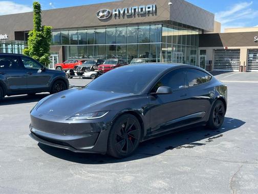 Stealth Gray 2024 Tesla Model 3 Performance