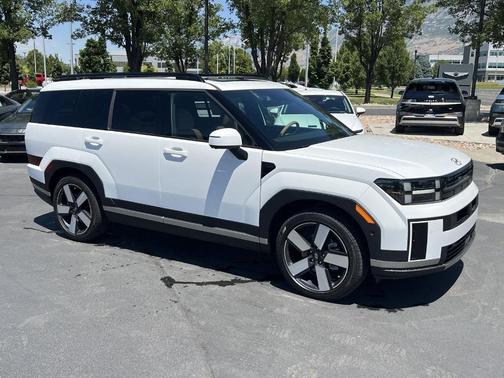 White 2026 Hyundai SANTA FE HEV Limited