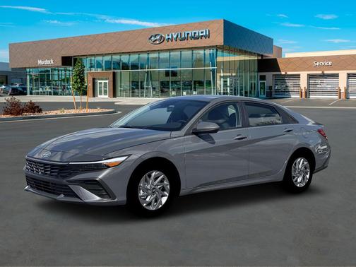 Gray 2026 Hyundai ELANTRA HEV Blue