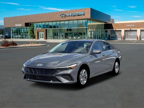 Gray 2026 Hyundai ELANTRA HEV Blue
