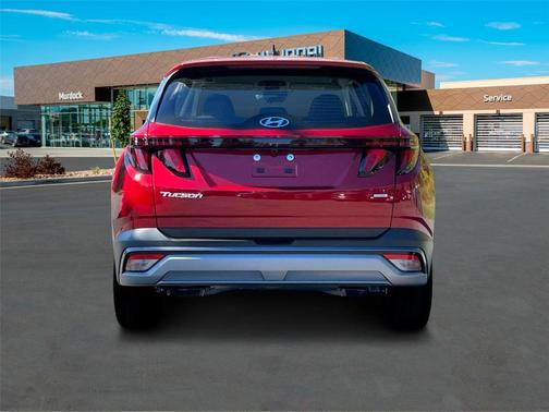 Red 2025 Hyundai TUCSON SE