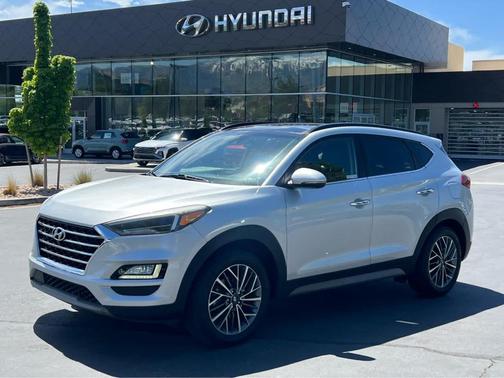 Molten Silver 2019 Hyundai TUCSON Ultimate