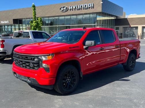 Red 2023 Chevrolet Silverado 1500 Custom