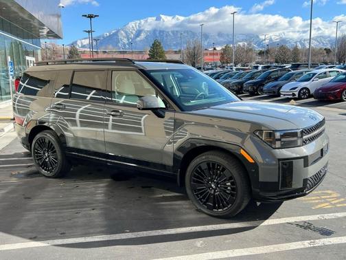 Hampton Gray 2026 Hyundai SANTA FE HEV Calligraphy