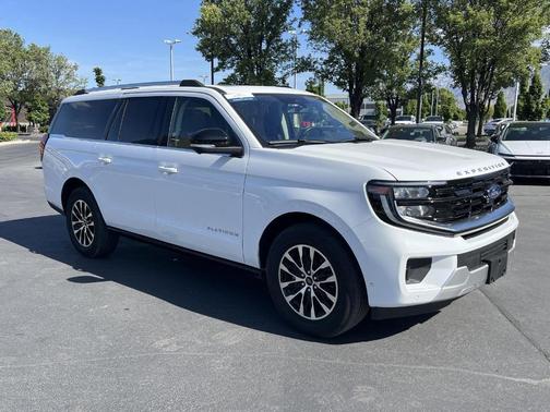 Oxford White 2025 Ford Expedition Max Platinum