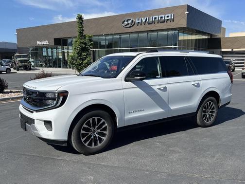 Oxford White 2025 Ford Expedition Max Platinum