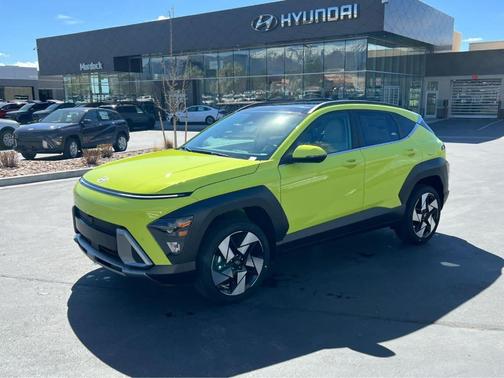 Yellow 2026 Hyundai KONA Limited