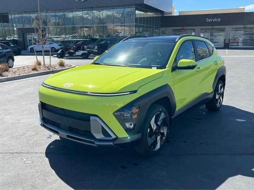 Yellow 2026 Hyundai KONA Limited