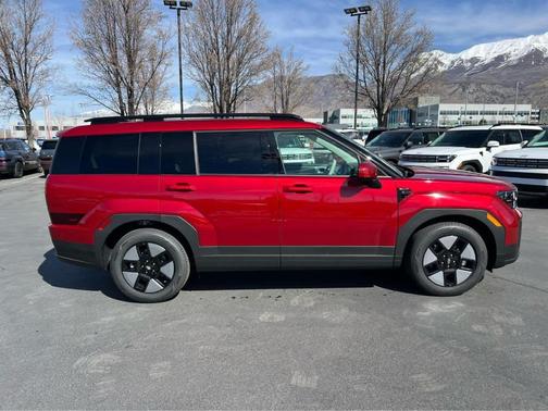 Red 2026 Hyundai SANTA FE HEV SEL