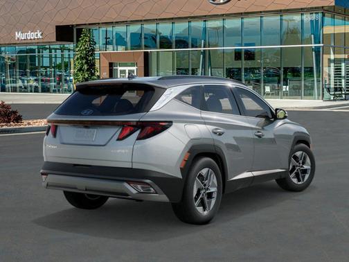 Shimmering Silver 2026 Hyundai TUCSON Plug-In Hybrid SEL